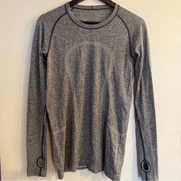 lululemon athletica Tops - LULULEMON Women’s Gray Long Sleeve Swiftly Tech Tee Size 10